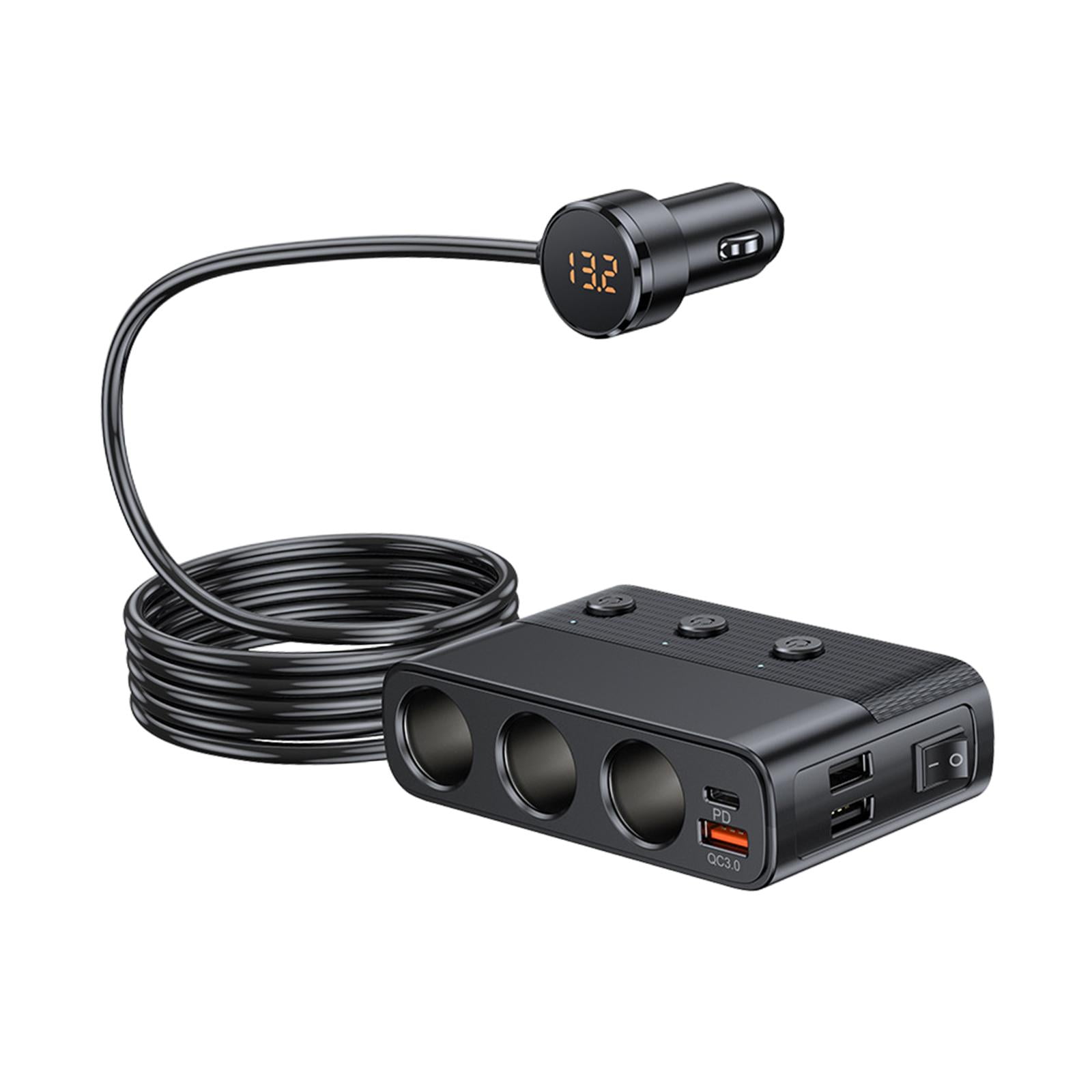 Magideal - Encendedor De Cigarrillos 128w Qc 3.0 Para Bomba De Lavado De Autos Bomba De Aire Aspiradora