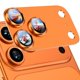 thumbnail image 1 of Protector metálico naranja para lente de cámara de iPhone 17 Pro Max Uyiton, 1 of 8