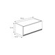 thumbnail image 4 of Mueble Aéreo 60 Cm Con Puerta Lotus Castaño Blanco Invierno, 4 of 4