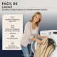 thumbnail image 4 of Cortina De Baño Tela + Forro + 12 Ganchos Premium 180 X 180 Cm Beige Juego Larga Az, 4 of 10