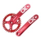 thumbnail image 2 of Manivela De Bicicleta 104BCD MTB Juego De Bielas Para Bicicletas De Carretera Manivela 36T Rojo, 2 of 5
