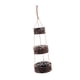 thumbnail image 4 of Cesta de fruta colgante para debajo del gabinete, cesta organizadora tejida de 3 niveles, macetas colgantes para plantas, cesta de fruta colgante para, 4 of 5
