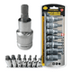 thumbnail image 1 of Crownman Cmda7202 Juego De Dados Hexagonales 7 Pcs Gris, 1 of 3