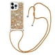 thumbnail image 3 of Funda FOXDOCK para iPhone 16 Pro Max con Cuerda Ajustable, Brillo Líquido, Protección Antigolpes y Lente – Ideal para Regalo, 3 of 6