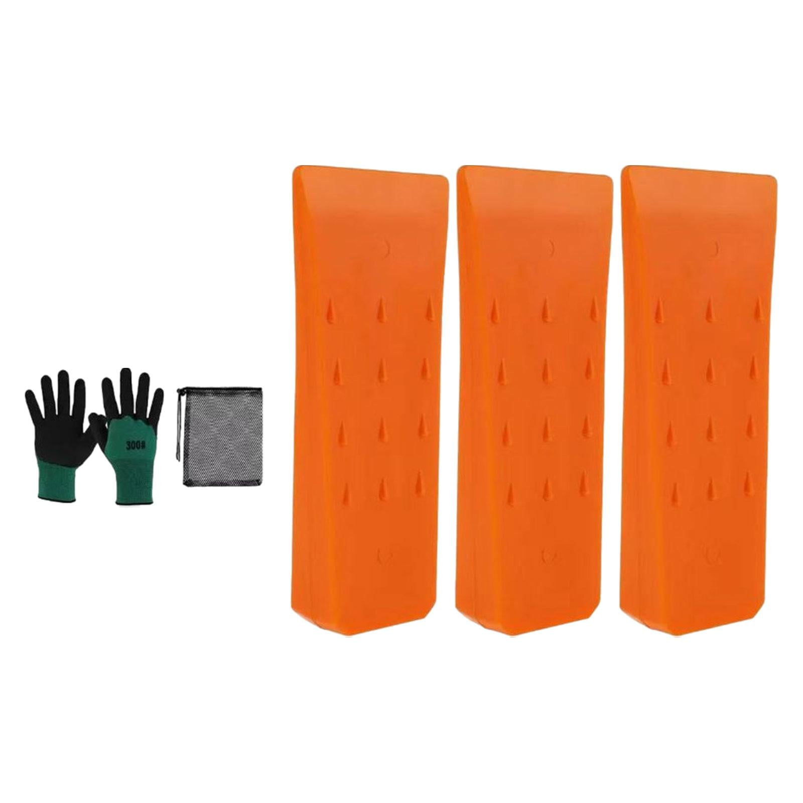 Ioensy - 3 Cuñas Para Talar Árboles, Cuñas Portátiles Para Cortar Árboles, Cuñas Para Motosierra