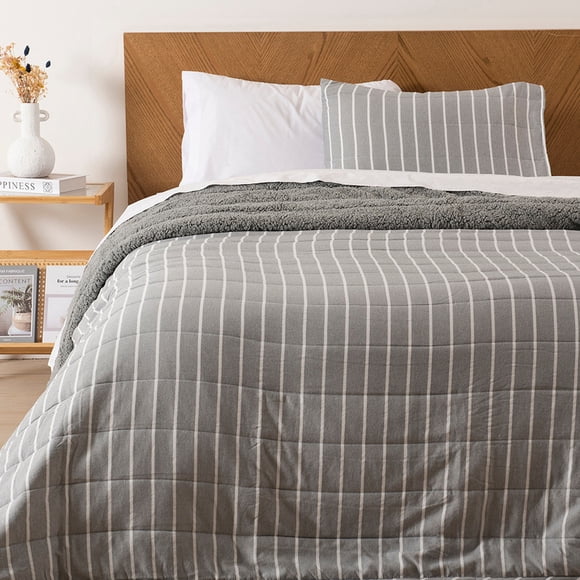 Quilt Palma Cationic Sherpa 1.5 P Gris