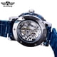 thumbnail image 5 of Reloj FORSINING Retro Steampunk Skeleton Mechanical para hombre, 5 of 7