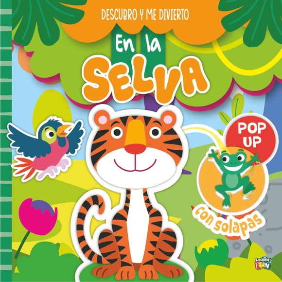 Libro descubro y me divierto - en la selva