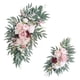 thumbnail image 5 of 2 Arcos De Boda Con Flores Rosas Artificiales Para Ventana De Silla De Boda., 5 of 5