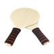 thumbnail image 5 of Paquete de 2 raquetas de bádminton de madera con mango de espuma suave (32,5 x 18 cm), accesorios para niños a partir de 3 años, multifuncionales., 5 of 5