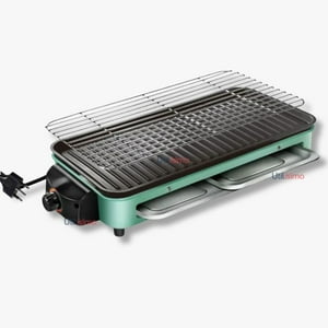 Line - Asador Parrillera Eléctrico Multifuncional Doble Nivel 1500W De Potencia