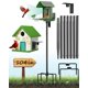 thumbnail image 1 of Poste para Alimentador de Aves VIUBIRD 264 cm 25 mm de Diámetro Negro, 1 of 7