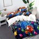 thumbnail image 5 of 2/3pcs Christmas Theme Duvet Cover Set Xmas Tree Gift Print Decorative Bedding Set Soft Comfortable Duvet Cover for Bedroom, 5 of 5