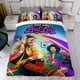 thumbnail image 4 of Esa Chica Lay Lay Conjunto de sábanas temático, trío de piezas, cómodo y amigable con la piel, diseño único, regalo de decoración para el hogar para familiares, amigos y fans, 90 cm * 190 cm, 4 of 6