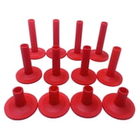 Magideal - 12 Piezas Cubiertas De Platillos Duraderas Accesorios Musicales De Percusión Piezas De Instrumentos Gibraltars Flexibles Con Brida Larga Para Tambores