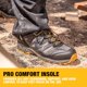 thumbnail image 4 of Zapatos de trabajo DEWALT Boron, ligeros, con punta de aluminio, para hombre, negros, 4 of 5