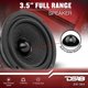 thumbnail image 2 of Altavoces de Audio para Auto DS18 ZXI-354 3,5" Cono de Kevlar 120W 4 Ohm, 2 of 7