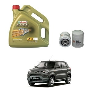 Castrol - Kit Mantencion Suzuki S Presso 1 0 4L+Filtro 100% Sintetico
