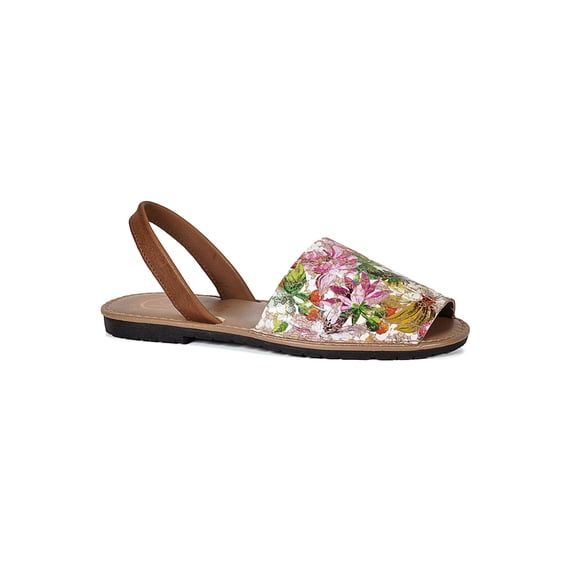 Sandalia Cuero Jistice Multicolor