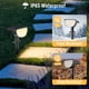 thumbnail image 3 of Focos solares exteriores GKGG, 76 LED, IP65, impermeables, paquete de 4, 3 of 9