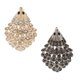 thumbnail image 3 of 2 Piezas De Broche De Animal Con Forma De Puercoespín Erizo De Diamantes De Imitación Brillantes, 3 of 5