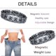 thumbnail image 2 of Magnetic Hematite Bracelet, Adjustable Design Magnetic Bracelet Reduce Puffiness Help Calm Down Blood Circulation Better Sleep, Fit For Most People, 2 of 2