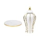 thumbnail image 5 of Florero De Cerámica Arreglo Floral Coleccionable Escritorio Porcelana Ginger Jar S Oro, 5 of 5