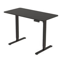 Mobii - Escritorio Electrico Altura Ajustable Negro Oficina 120X60 Cm Moderno