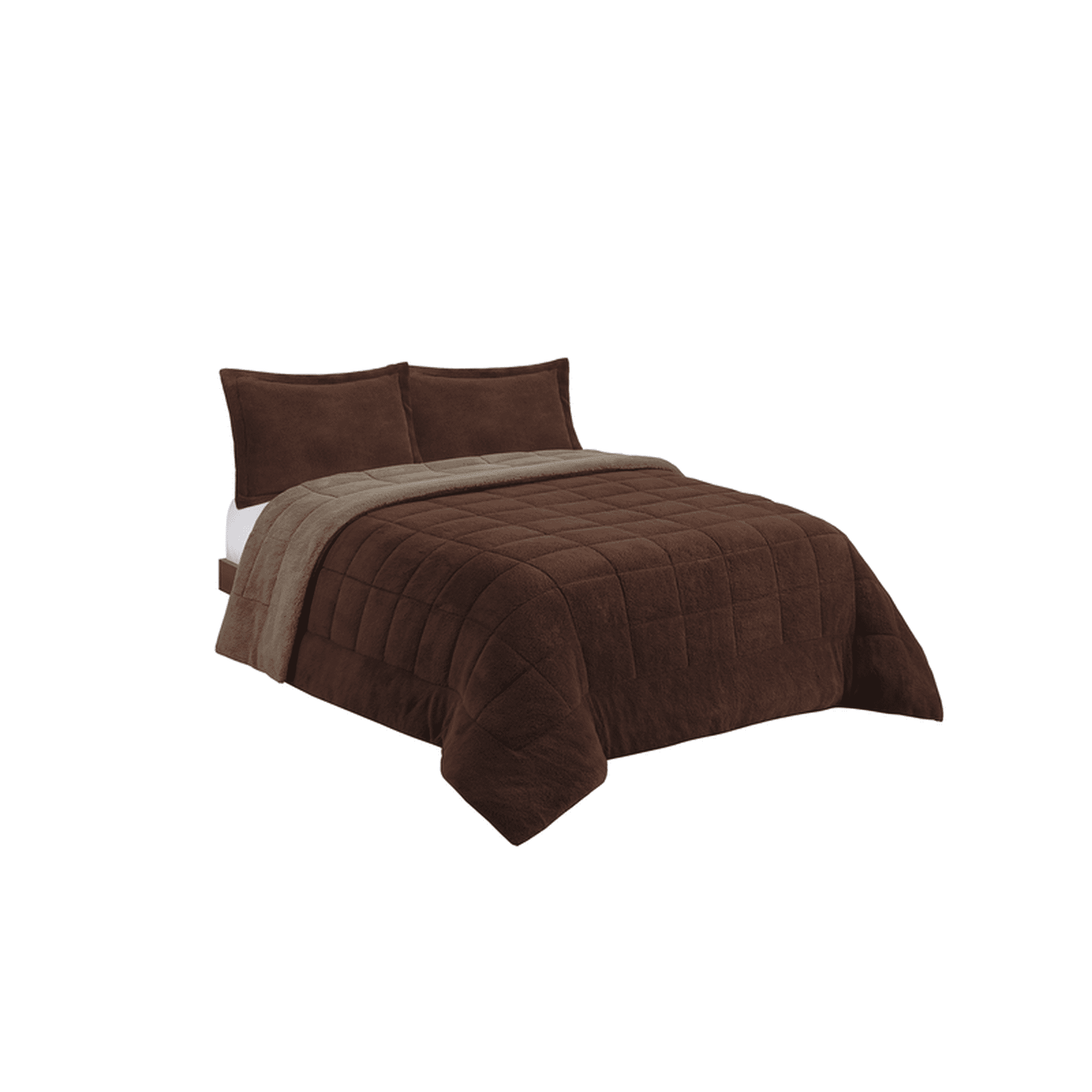 Andes - Plumon Sherpa Bicolor Cafe 2 Pl