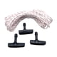 thumbnail image 1 of 3 piezas Cordón de cable de tirón con manijas de arranque Mango ergonómico Reemplace directamente accesorios versátiles de 10 m cuerdas para céspedes, 1 of 5