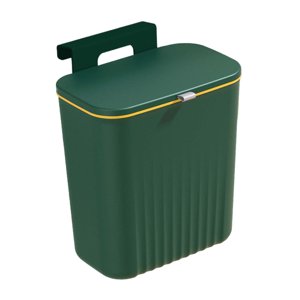 Magideal - Cubo De Basura De Cocina Colgante, Cubo De Basura, Cubo De Basura Debajo Del Fregadero, Cubo De Basura Montado En La Pared Para Baño, Camping, Sala De Verde