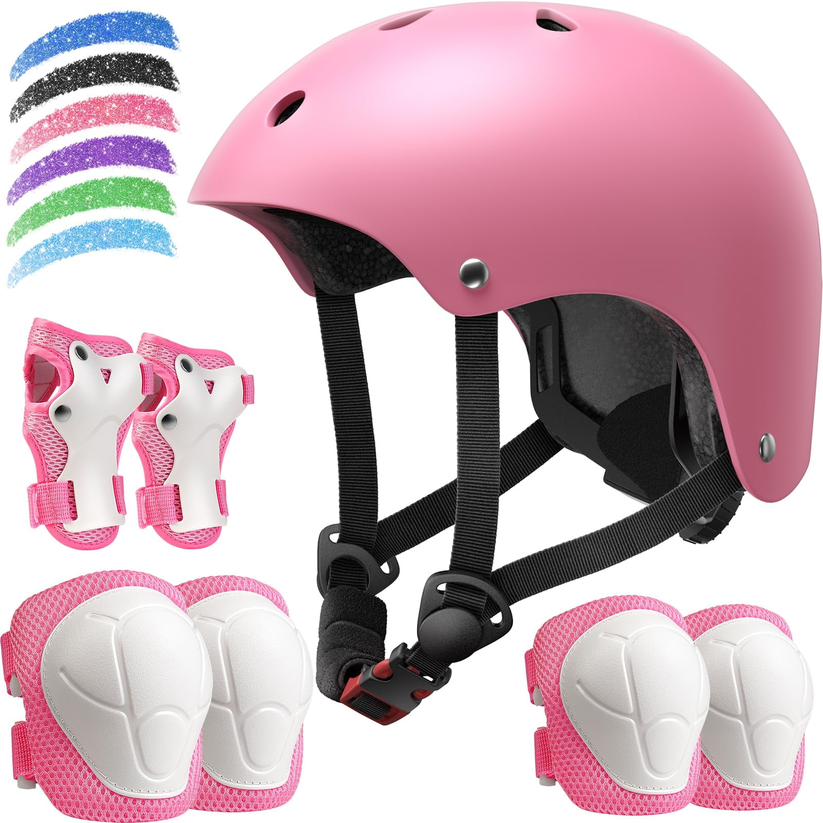 Juego De Cascos De Bicicleta Para Niños Darme, Ajustables De 3 A 10 Años Con Almohadillas