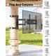 thumbnail image 3 of Soporte para TV Perlegear para gazebo, movimiento completo, sin taladro, 26-74", 3 of 7