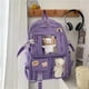 thumbnail image 1 of Large-capacity Cute Women Multi-Pocket Nylon Backpack Ins Junior High School Student School Bag Female Girl Backpack Laptop Book, 1 of 3