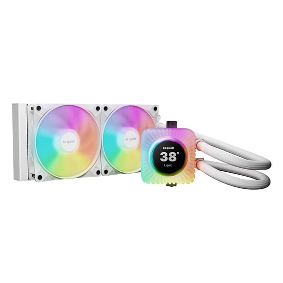 Enfriador líquido be quiet! Light Loop IO LCD 240 mm blanco