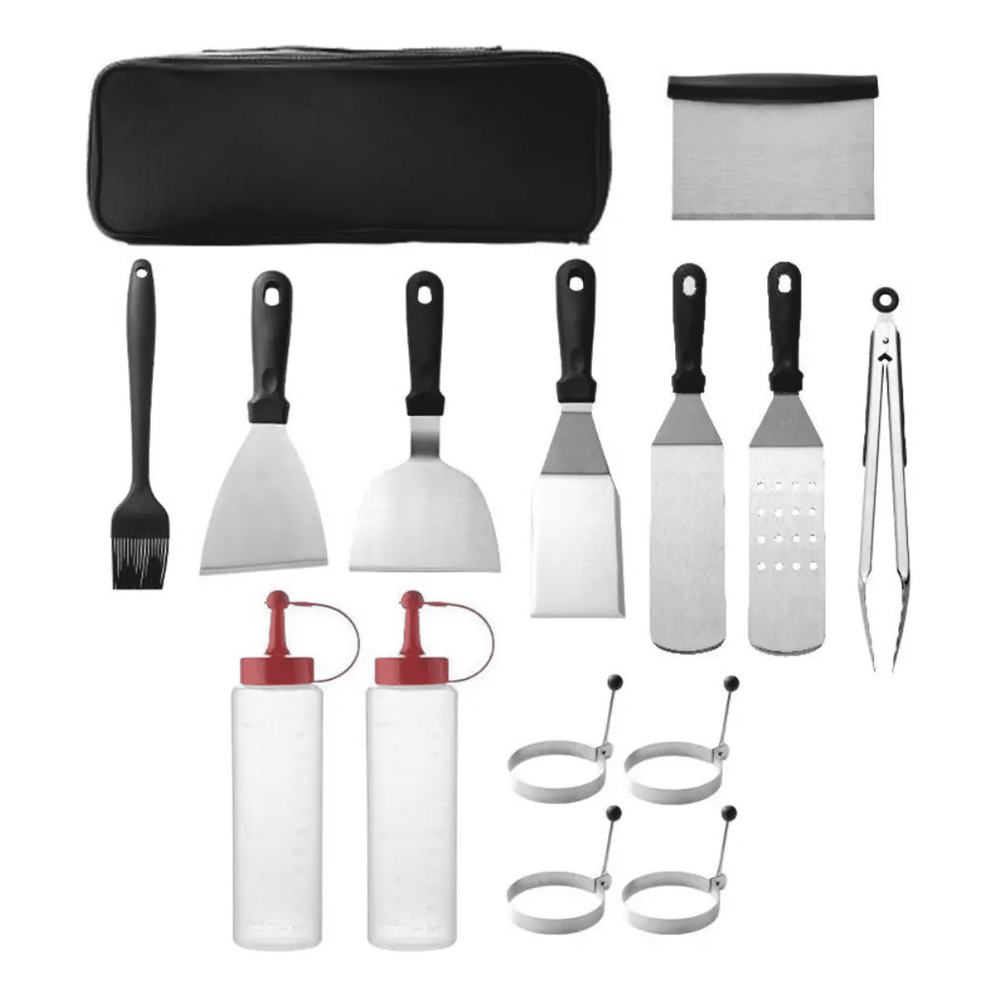 Set 14 Espatulas Belug Churrasqueras Gruesa Asado Cocina Plancha