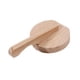 thumbnail image 4 of Prensa de Tortilla de madera, utensilios de cocina Manual, prensador de Tortilla mexicana multifuncional fácil de usar para pastel de Popiah crujiente, 4 of 5