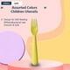 thumbnail image 4 of 6pcs Kids Plastic Forks Attractive Nordic Macaroons BPA Free Utensils, For 1-12 Years Old Baby And Children, 4 of 5