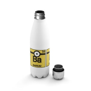Creango - Botella Agua Termica Minions Elementos Quimicos De Acero Inoxidable