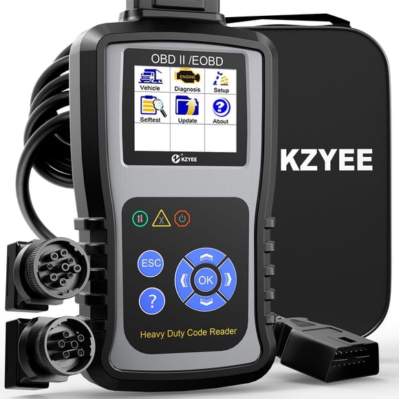 Escáner de Camiones KZYEE KC601 - Herramienta de Diagnóstico Diésel