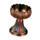 thumbnail image 2 of Candelabro De Ghee Para Meditación, Candelabro Para Sala De Estar, Decoración De Escritorio, Color Rojo, 2 of 5