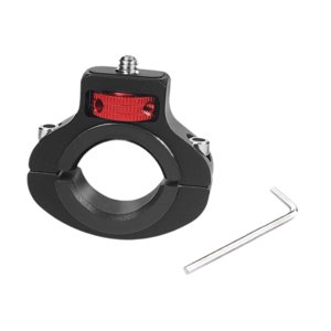 Bothyi - Soporte Para Manillar De Cámara, Soporte De Montaje Para Cámaras Panorámicas De Motocicleta, Negro Y Rojo