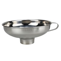 Bothyi - Embudo De Boca Ancha Para Alimentos Con Mango Para Transferir Líquidos En Polvo 10,8X4,7X3,7 Cm