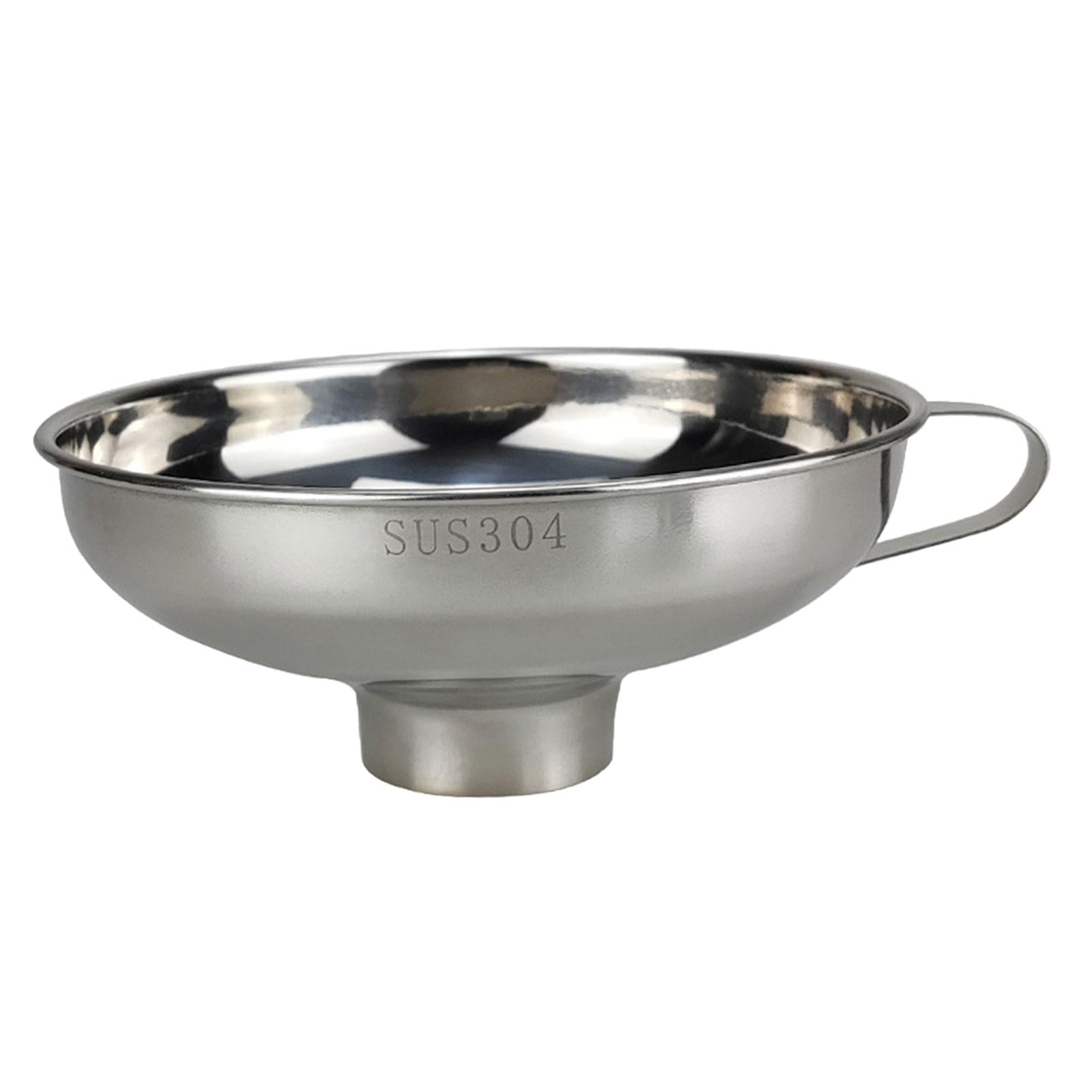 Bothyi - Embudo De Boca Ancha Para Alimentos Con Mango Para Transferir Líquidos En Polvo 10,8x4,7x3,7 Cm