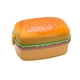 thumbnail image 4 of Bento Box, lonchera con forma de hamburguesa, contenedor duradero para almacenamiento de alimentos fríos o calientes, caja de refrigerios para niñas y Rectángulo, 4 of 5