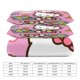 thumbnail image 4 of Cartoon Hello Kitty Comforter Chef Stars Love Cloud 3-Piece Bed Sheets Warm Kawaii Bedding Set Cute Soft Bedclothes for Boys Girls Kids Twin, 4 of 5