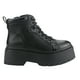 thumbnail image 1 of Botin Chalada Mujer Rust-21 Negro Plataforma, 1 of 7