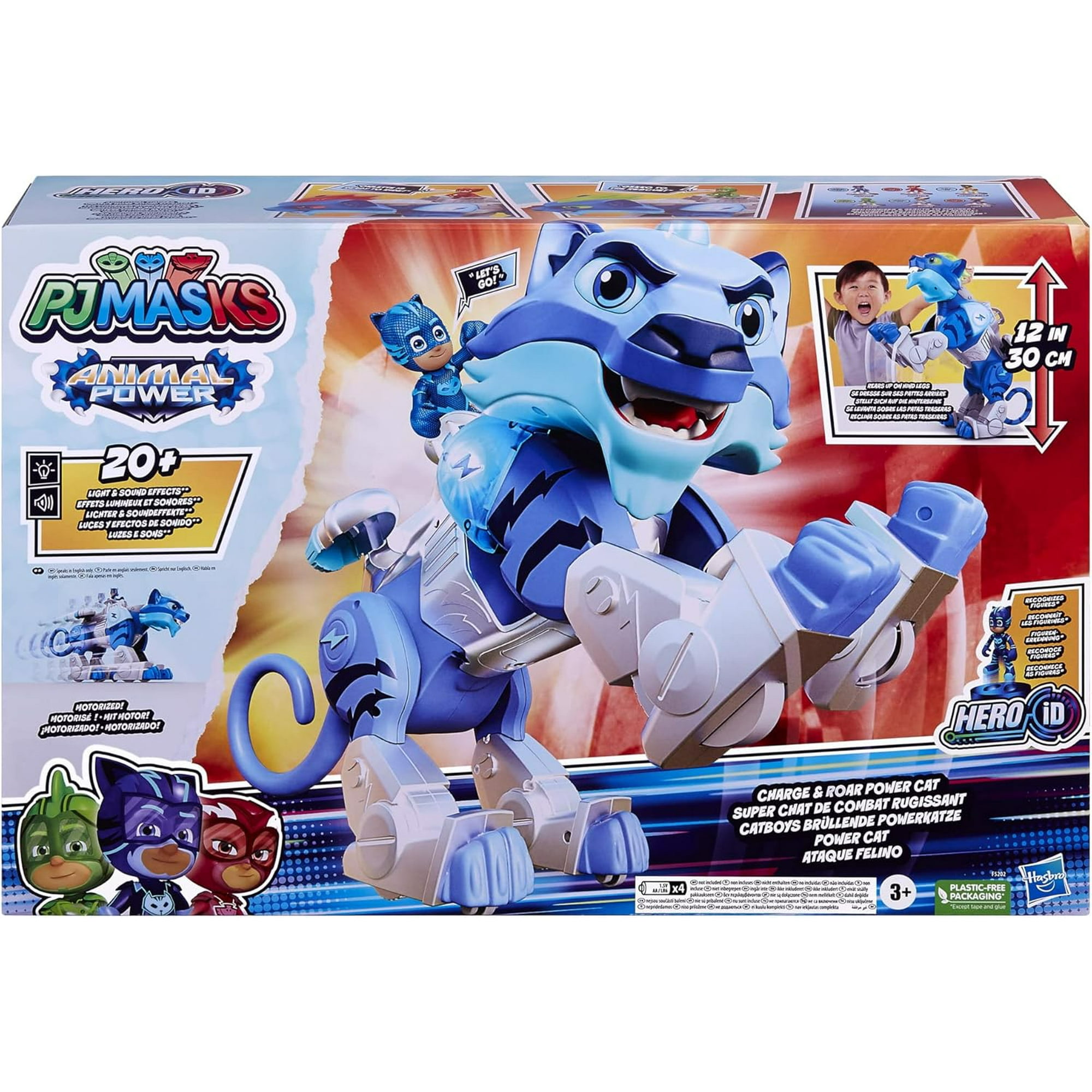 Pj Masks - Set Animal Power Ataque Felino