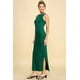thumbnail image 1 of Vestido Largo Con Cuello Alto Y Abertura Lateral, 1 of 2
