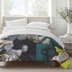 thumbnail image 2 of My Hero Academia Bedding Sets Bed Cartoon Duvet Cover Lightweight 3 Piece Bet Sets for Kids Boys Girls, 2 of 5